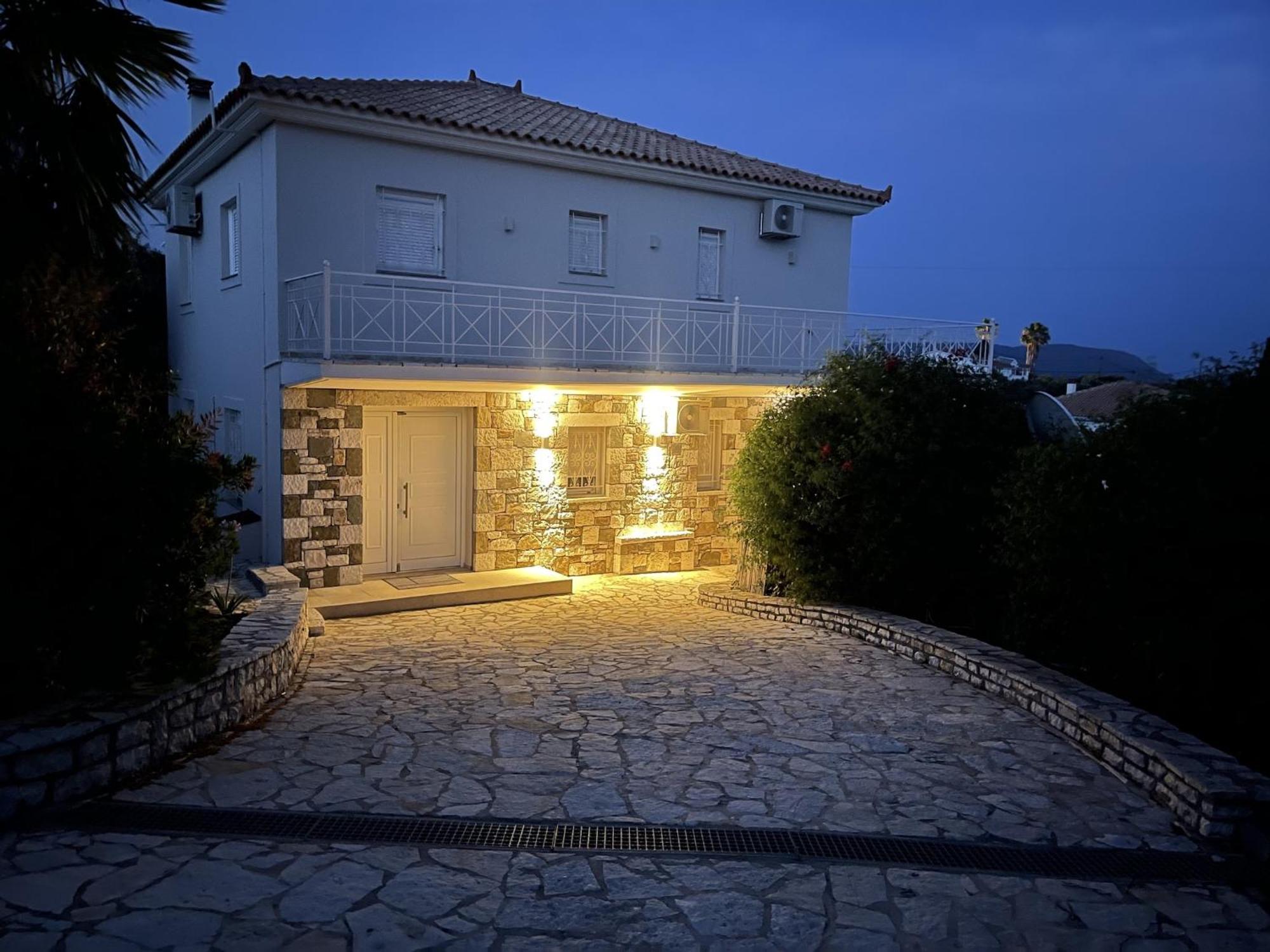 Luxurious Villa In Peloponnese With Swimming Pool Kamária Esterno foto