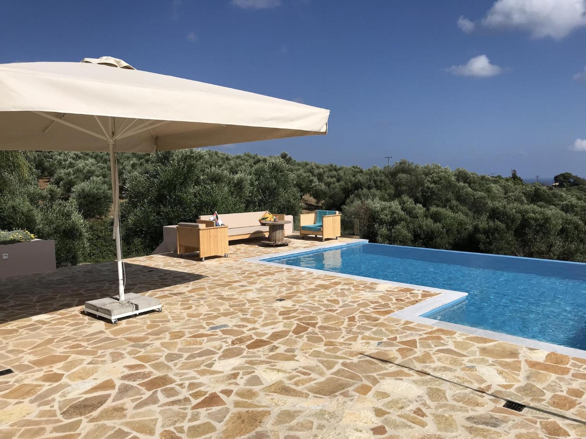 Luxurious Villa In Peloponnese With Swimming Pool Kamária Esterno foto