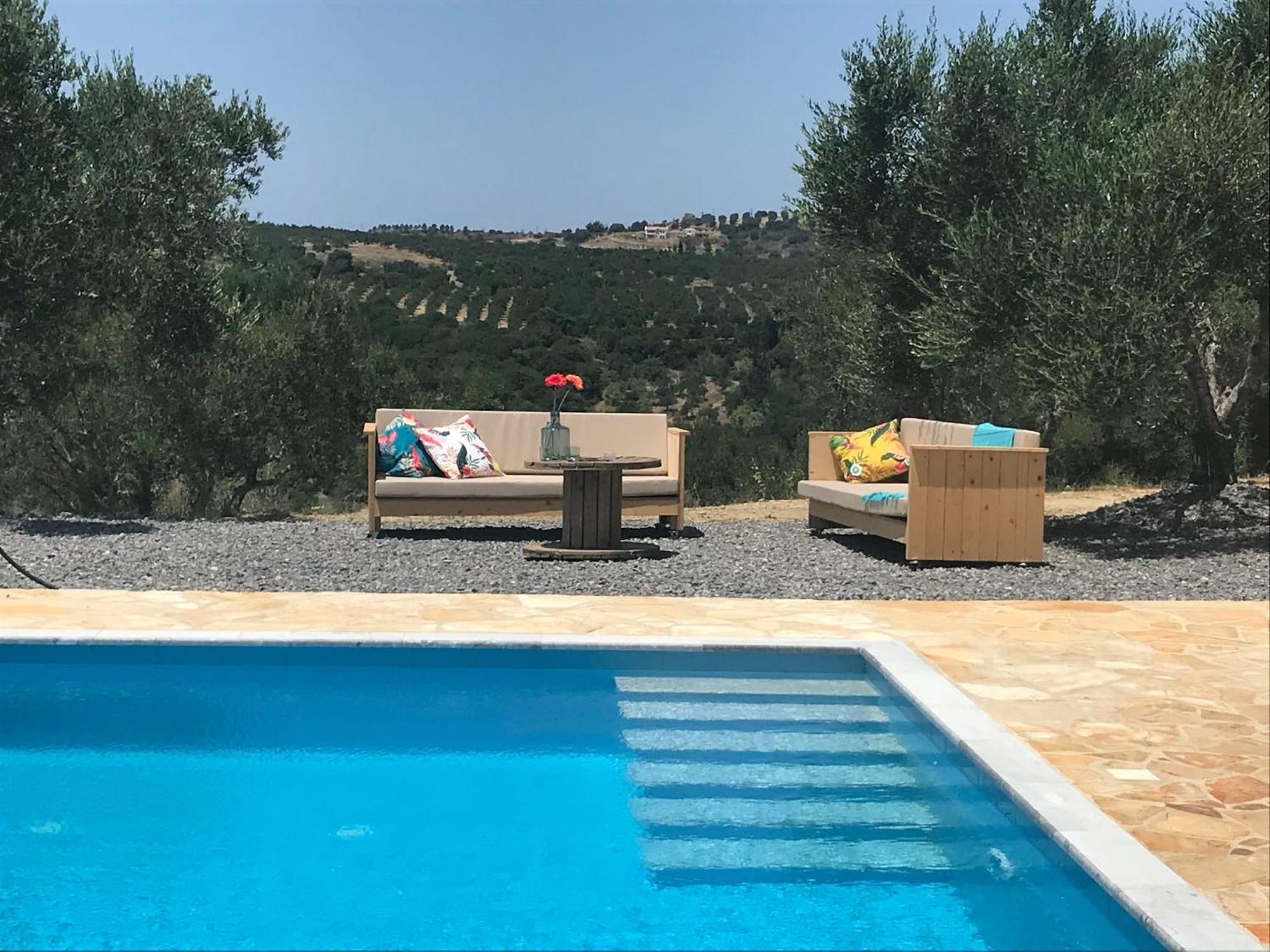 Luxurious Villa In Peloponnese With Swimming Pool Kamária Esterno foto