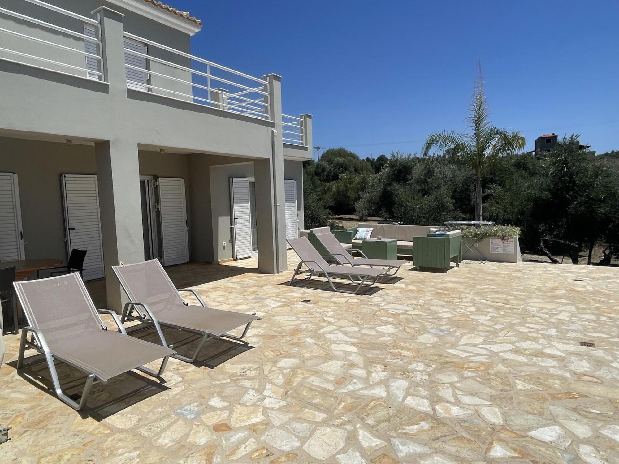 Luxurious Villa In Peloponnese With Swimming Pool Kamária Esterno foto