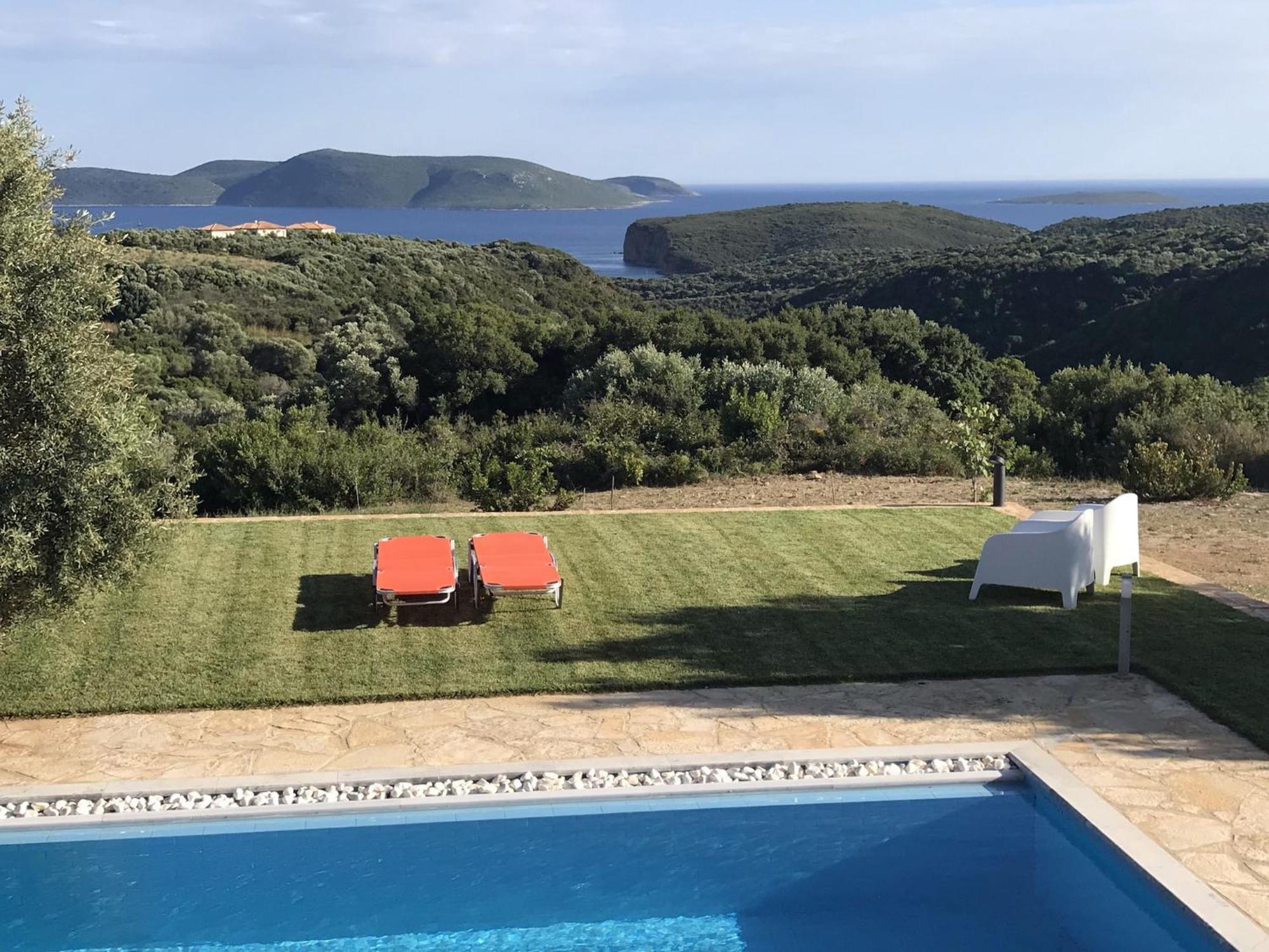 Luxurious Villa In Peloponnese With Swimming Pool Kamária Esterno foto