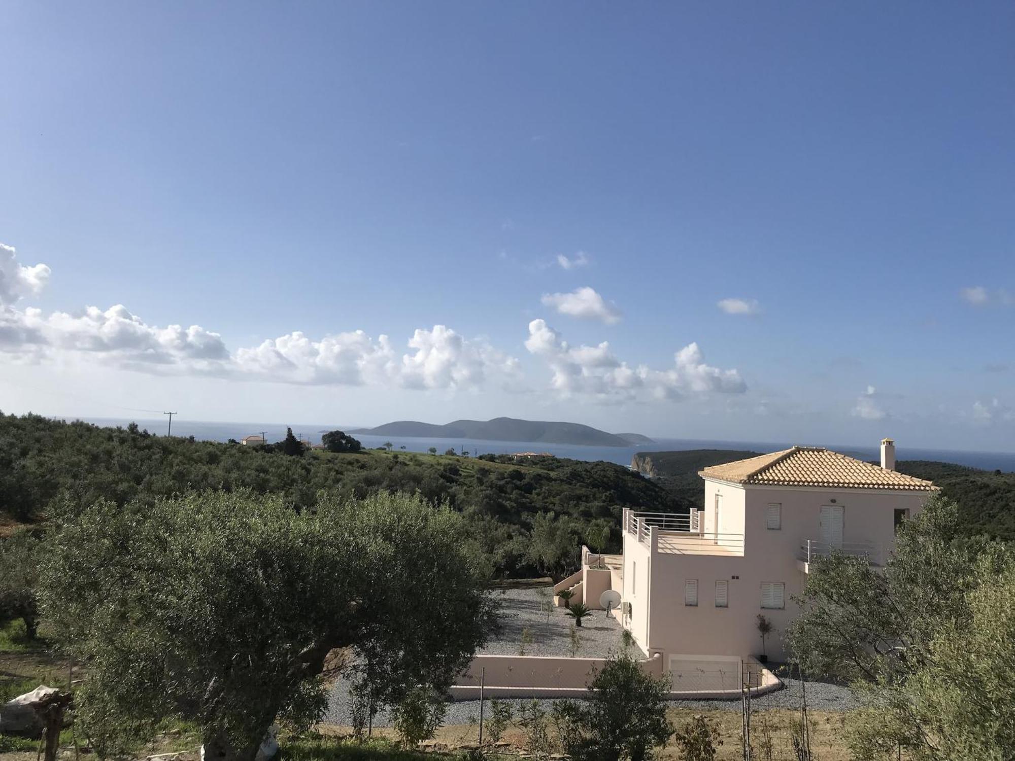 Luxurious Villa In Peloponnese With Swimming Pool Kamária Esterno foto