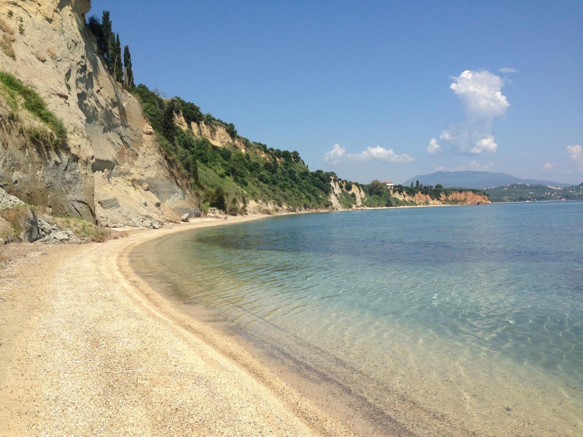 Luxurious Villa In Peloponnese With Swimming Pool Kamária Esterno foto