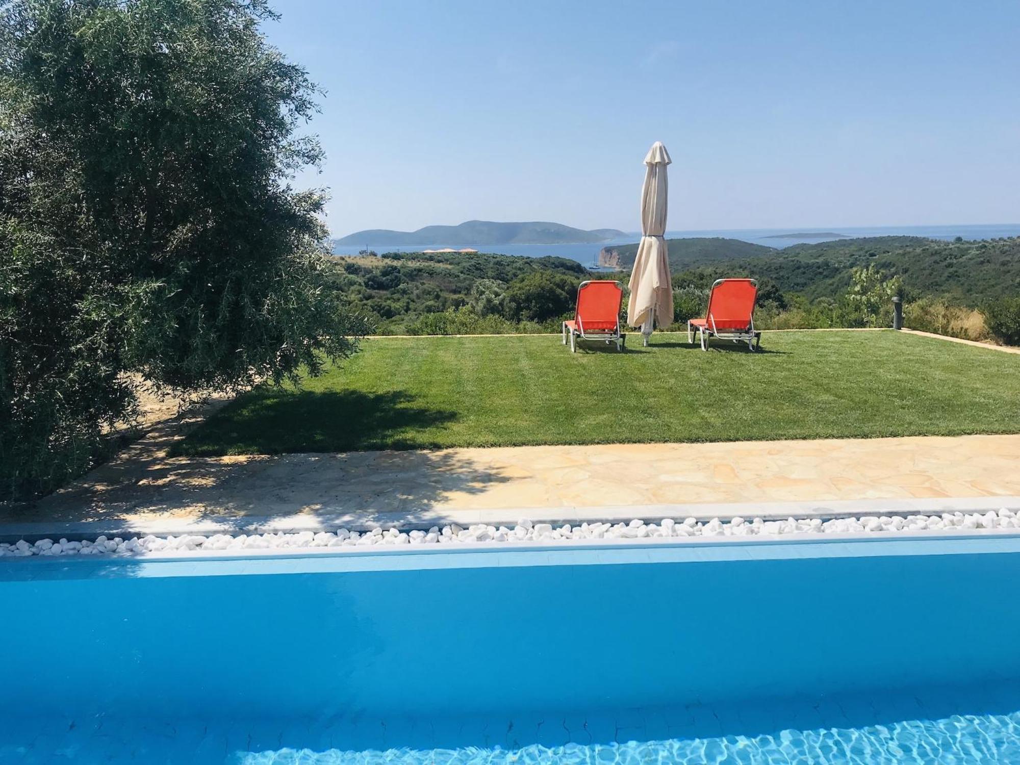 Luxurious Villa In Peloponnese With Swimming Pool Kamária Esterno foto