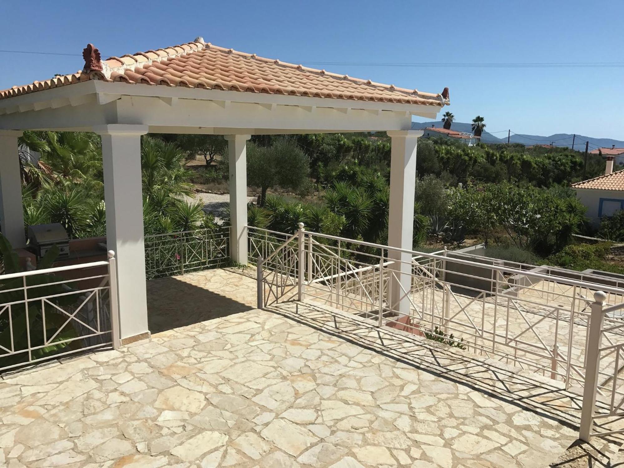 Luxurious Villa In Peloponnese With Swimming Pool Kamária Esterno foto